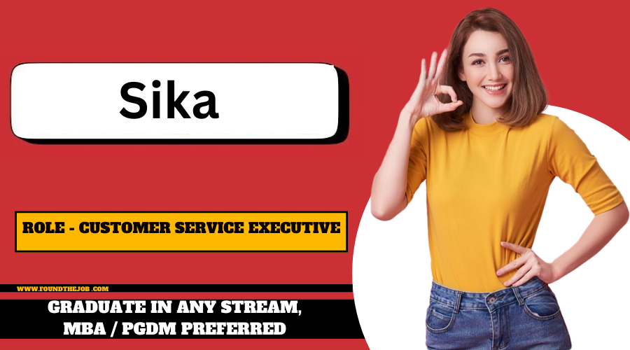 Sika Recuitment 2025