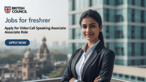 British Council Jobs for Fresher