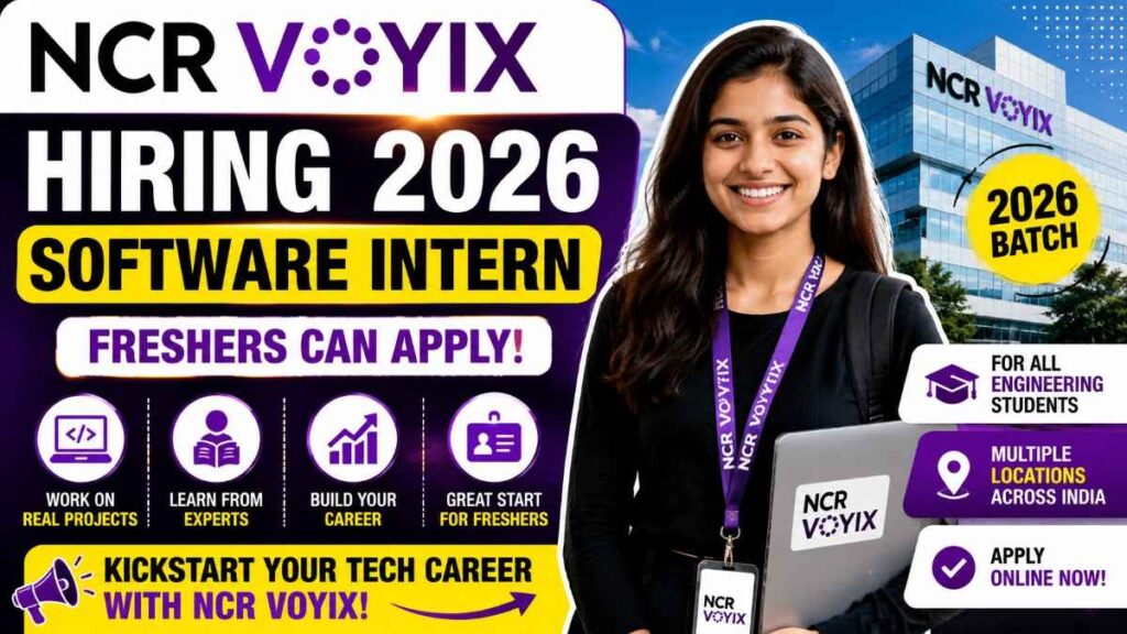 NCR Voyix Hiring 2026