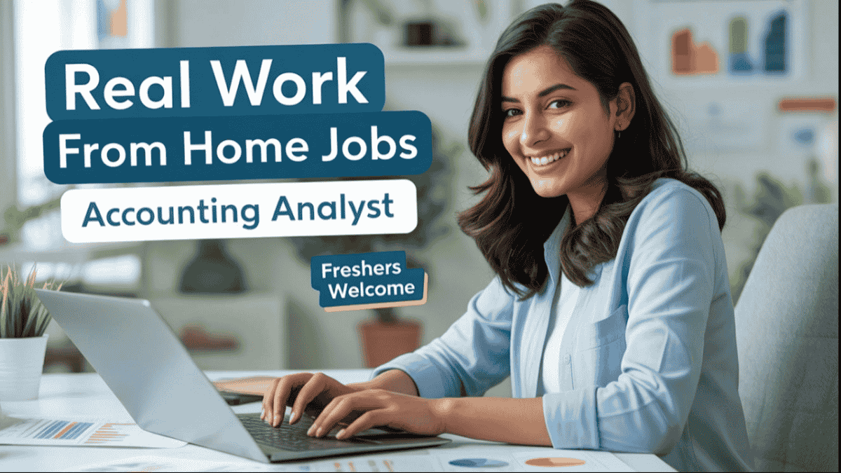 Real Work From Home Jobs for Freshers