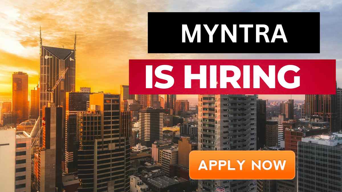 Myntra Jobs For 202526 Job Vacancy, For Commerce