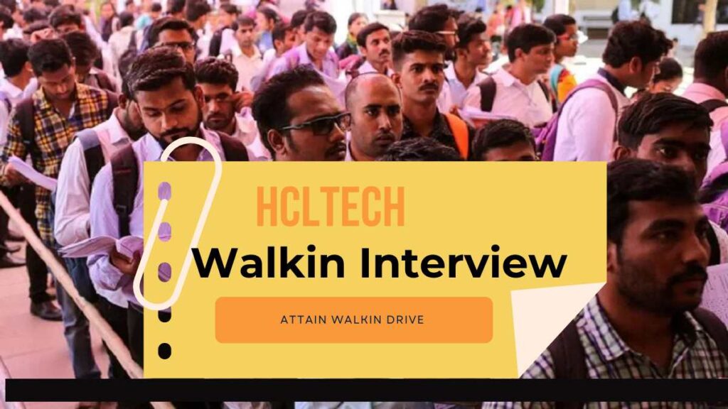HCLTech Ltd Mega Walk In