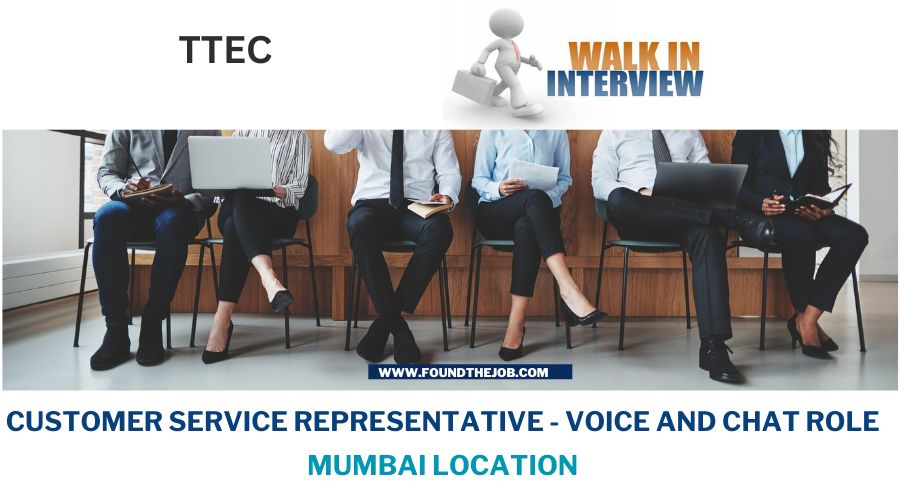 TTEC Walk-in For Fresher