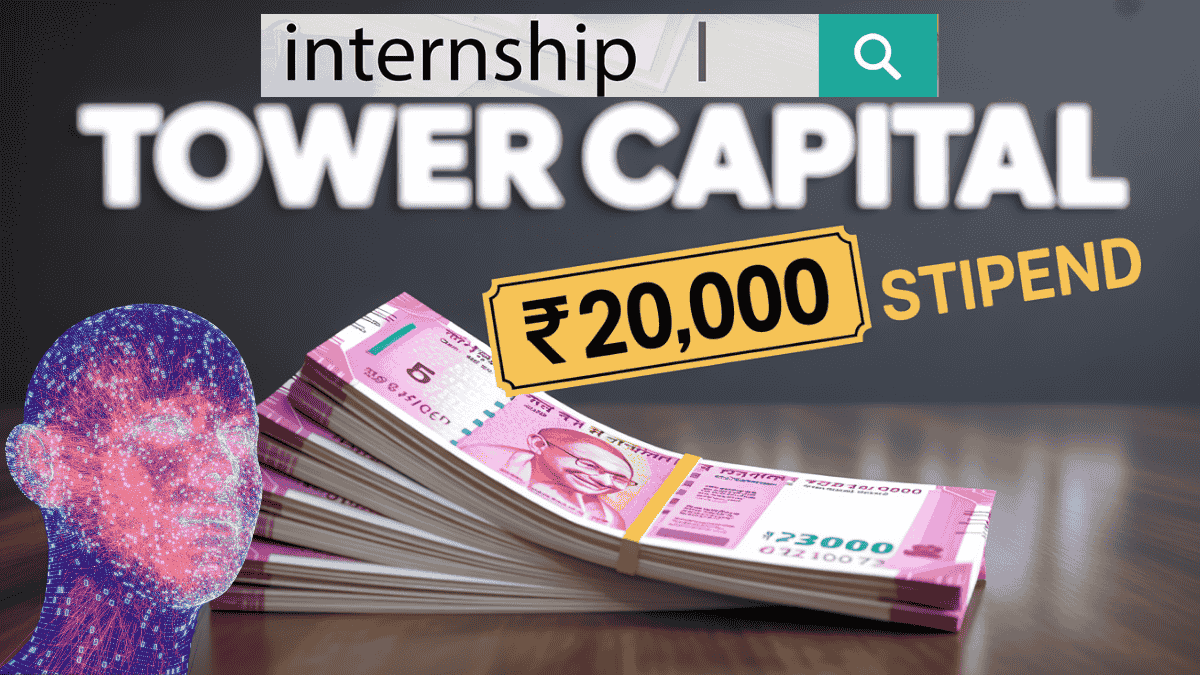Paid Machine Learning Internship at Tower Capital