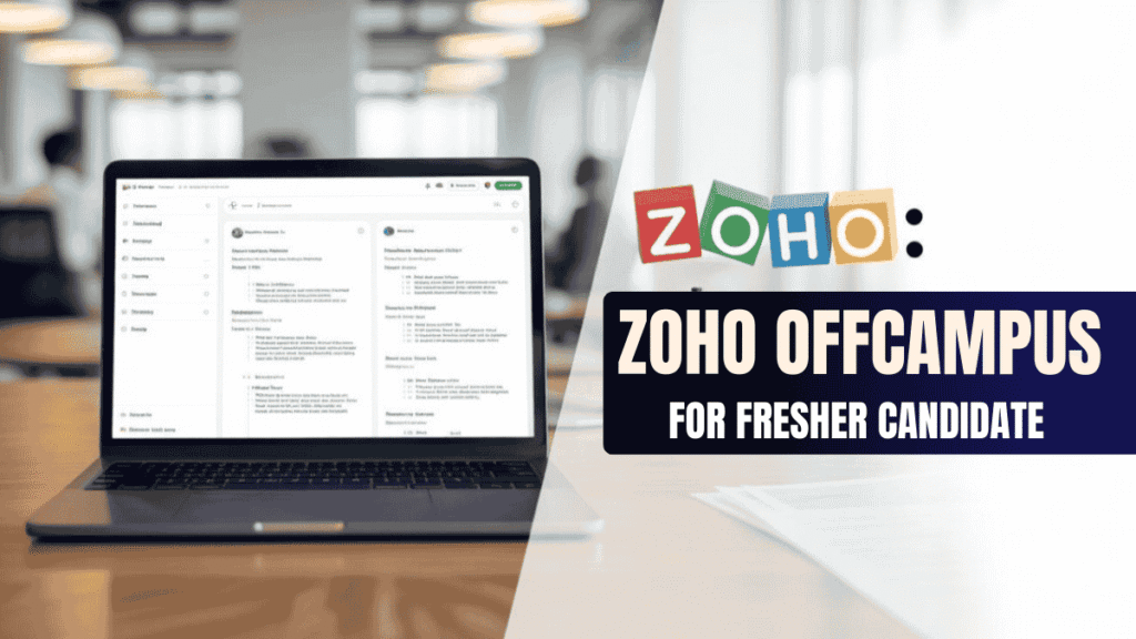 Zoho Recruitment