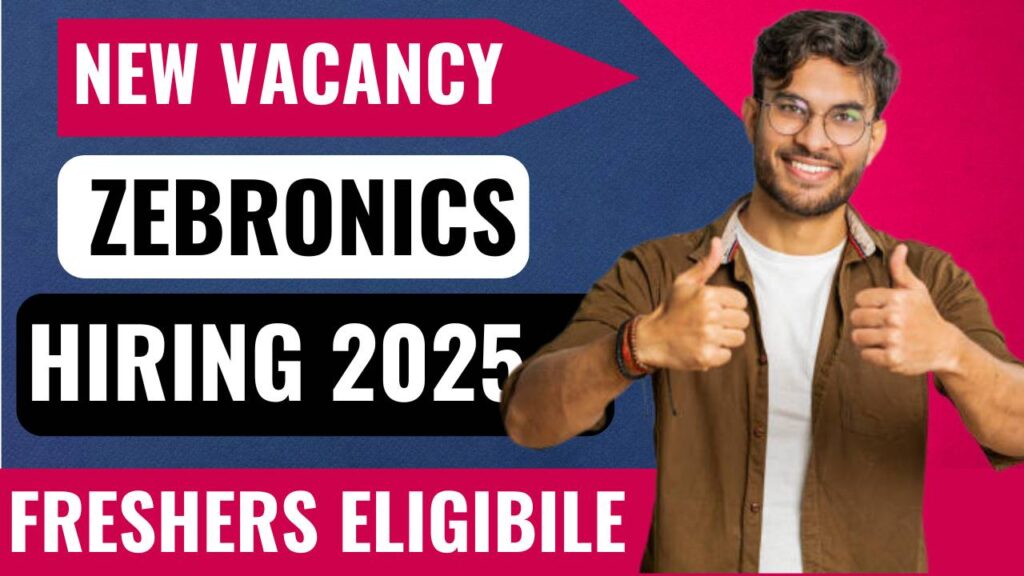 Zebronics Jobs for freshers