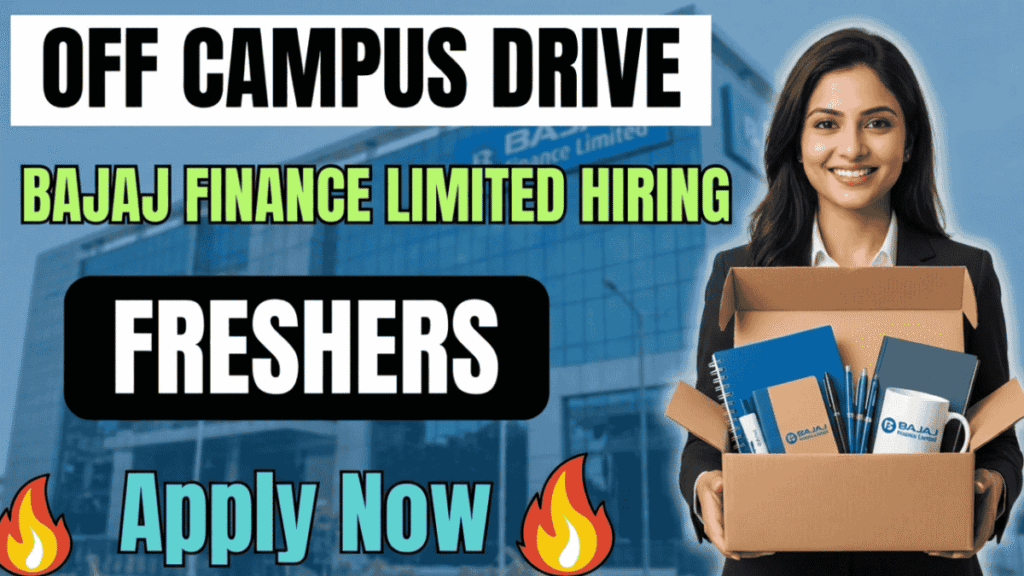Bajaj Finance is Hiring for Multiple Roles Across India