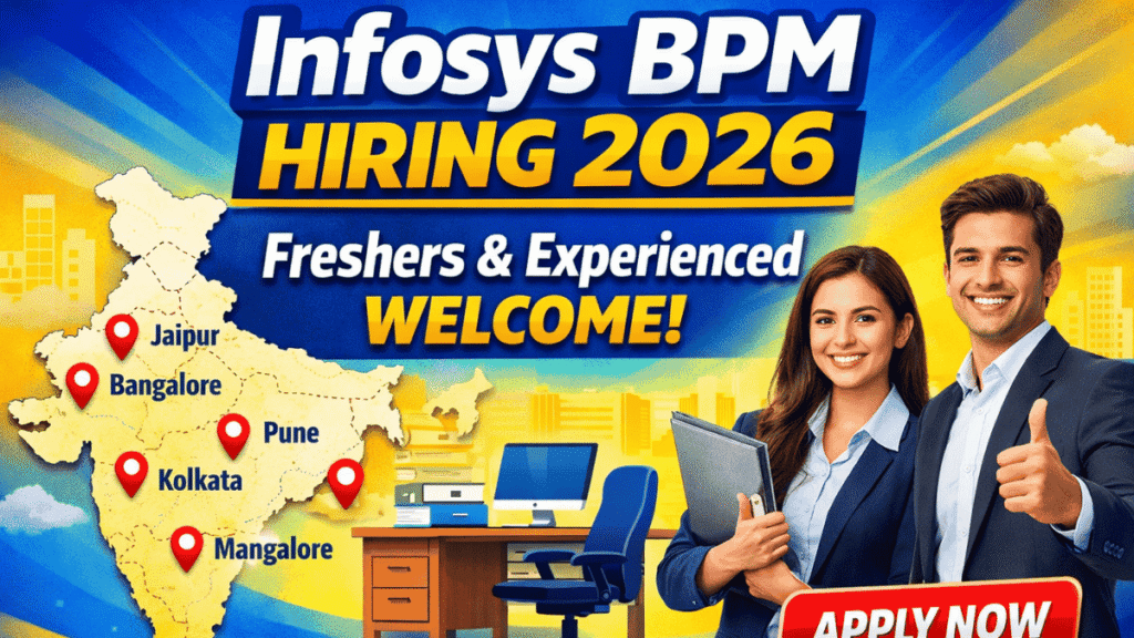 Infosys BPM Walk-In 2026