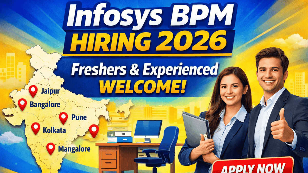 Infosys BPM Walk-In 2026