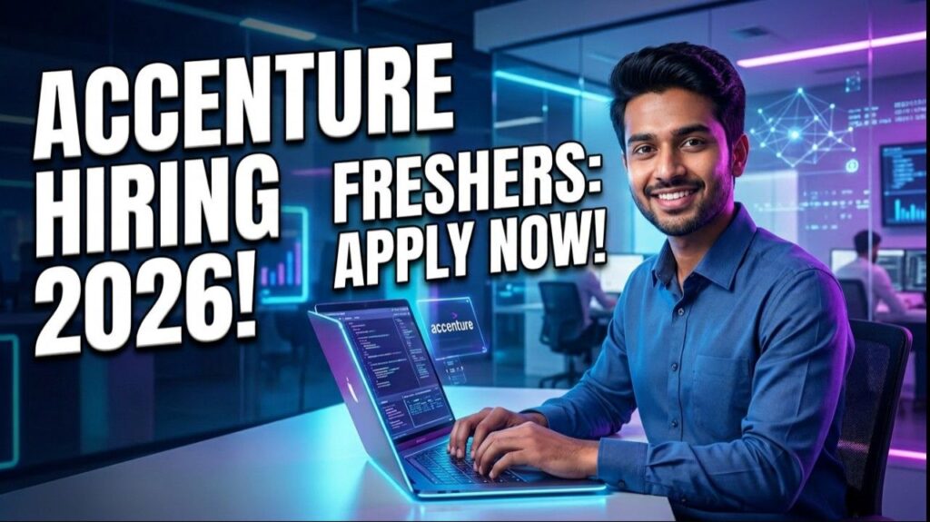 Accenture Off Campus Drive 2026 Hiring Freshers for Custom Software ...