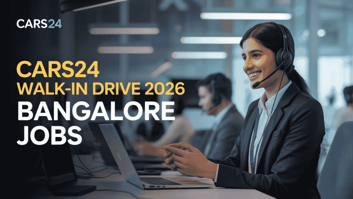 CARS24 Walk-in Drive 2026