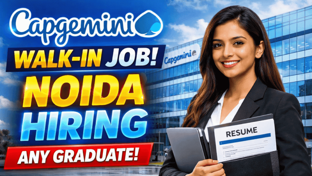 Capgemini Walk-In Interview