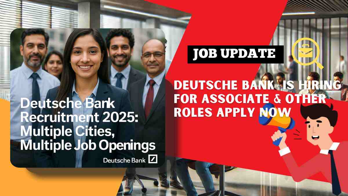 Deutsche Bank Recruitment