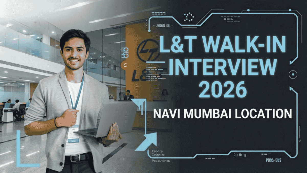L&T Walk-in Interview