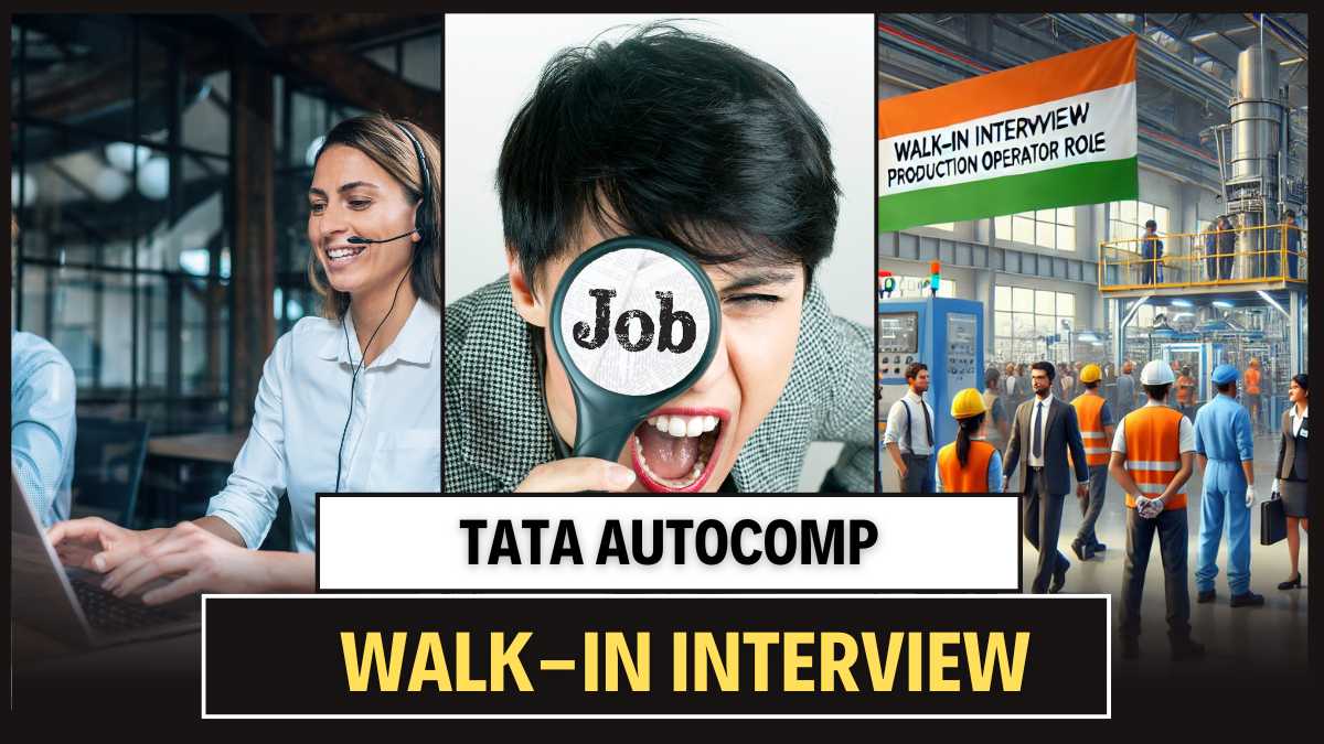Tata AutoComp India Walk-In Interview