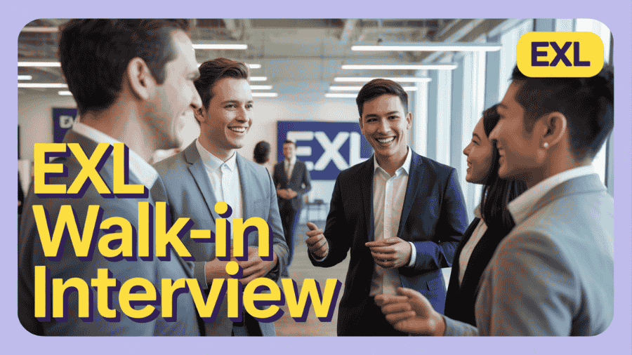 EXL Walk-in Interview