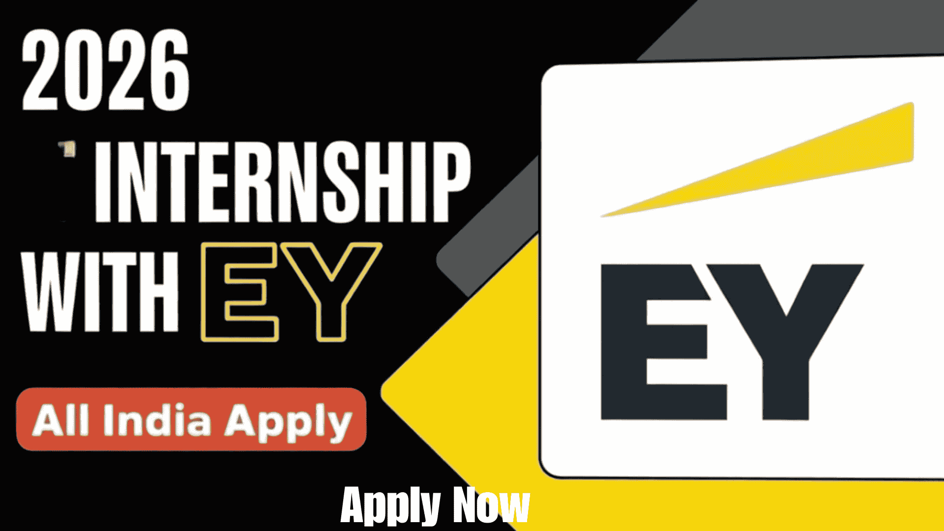 EY Summer Intern for Freshers
