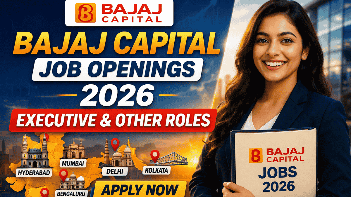 Bajaj Capital Job Openings 2026