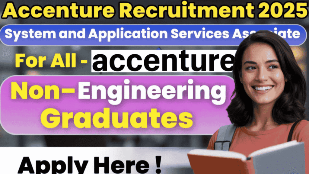 Accenture SASA System and Application Services Associate