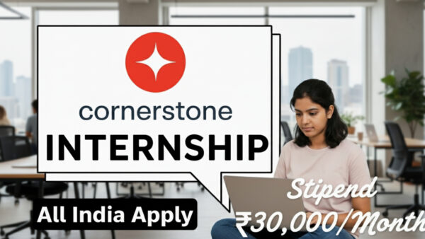 Cornerstone Internship for Junior Finance Role