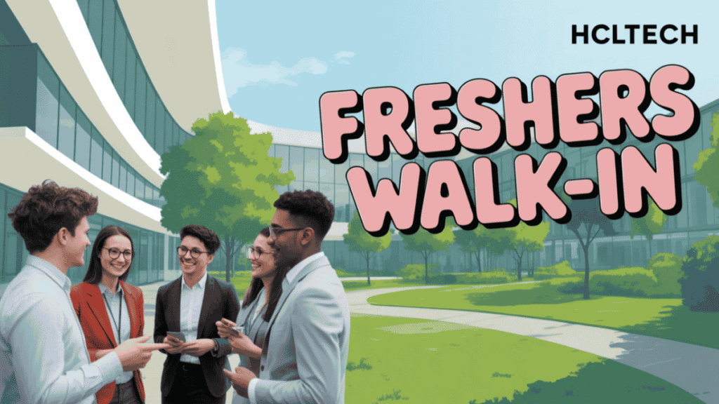 HCLTech Walk-in Interviews – Multiple Roles Available  Apply Now (0-6 Years)