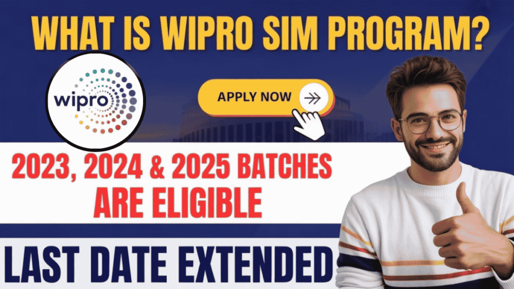Wipro SIM for Freshers