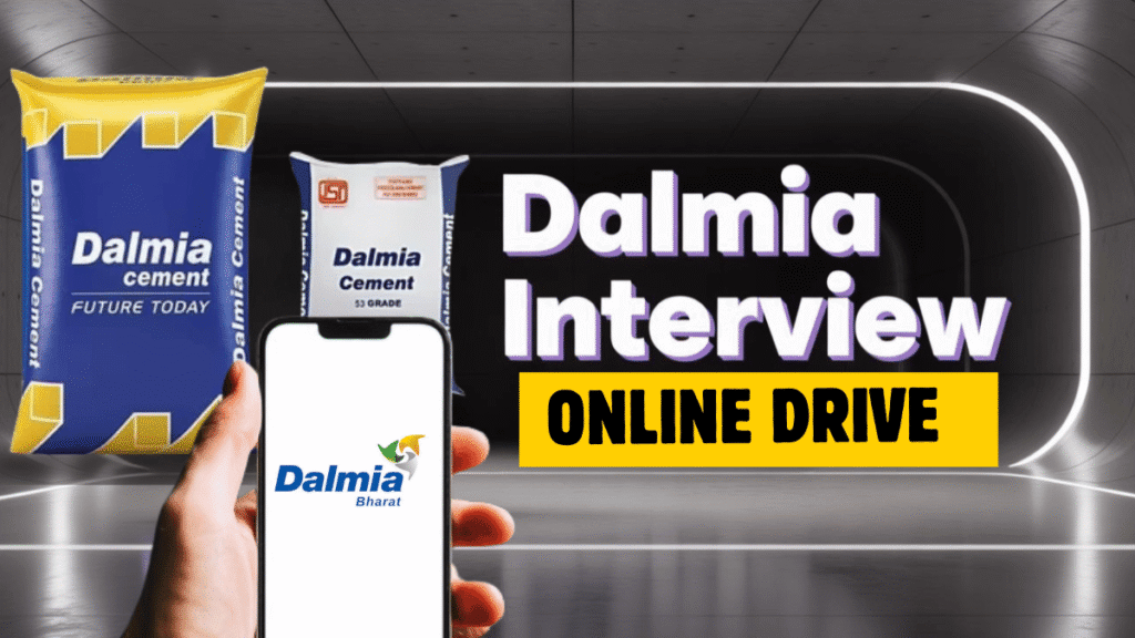 Dalmia Cement Mega Online Interview