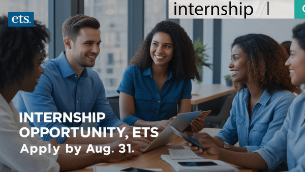 Internship Opportunity at ETS