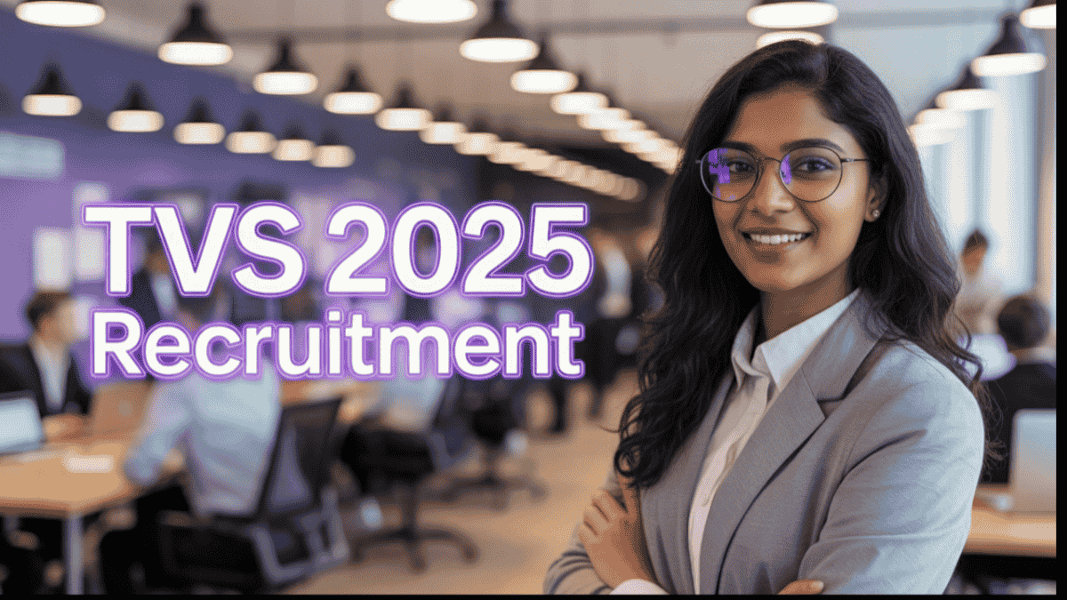 TVS Off-Campus 2025 Recruitment