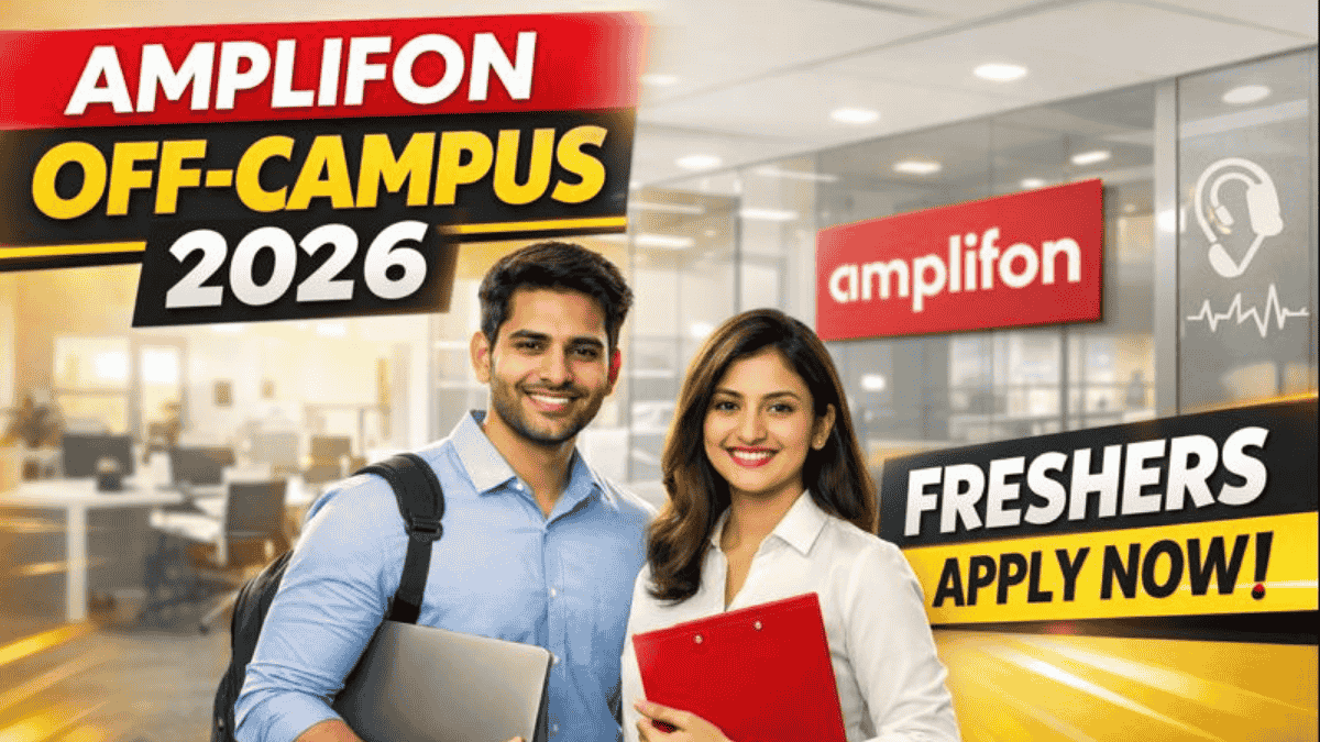 Amplifon Off-Campus Drive 2026