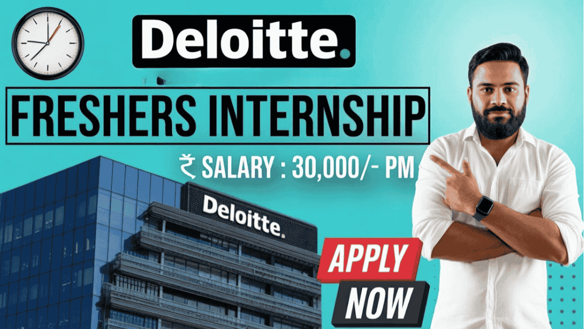 Deloitte Internship 2026 for Freshers