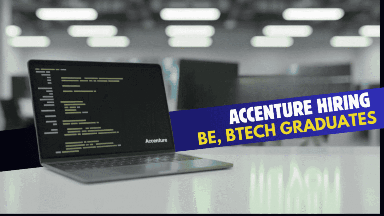 Accenture Custom Software Engineer Off Campus Drive 2025: Hiring ...