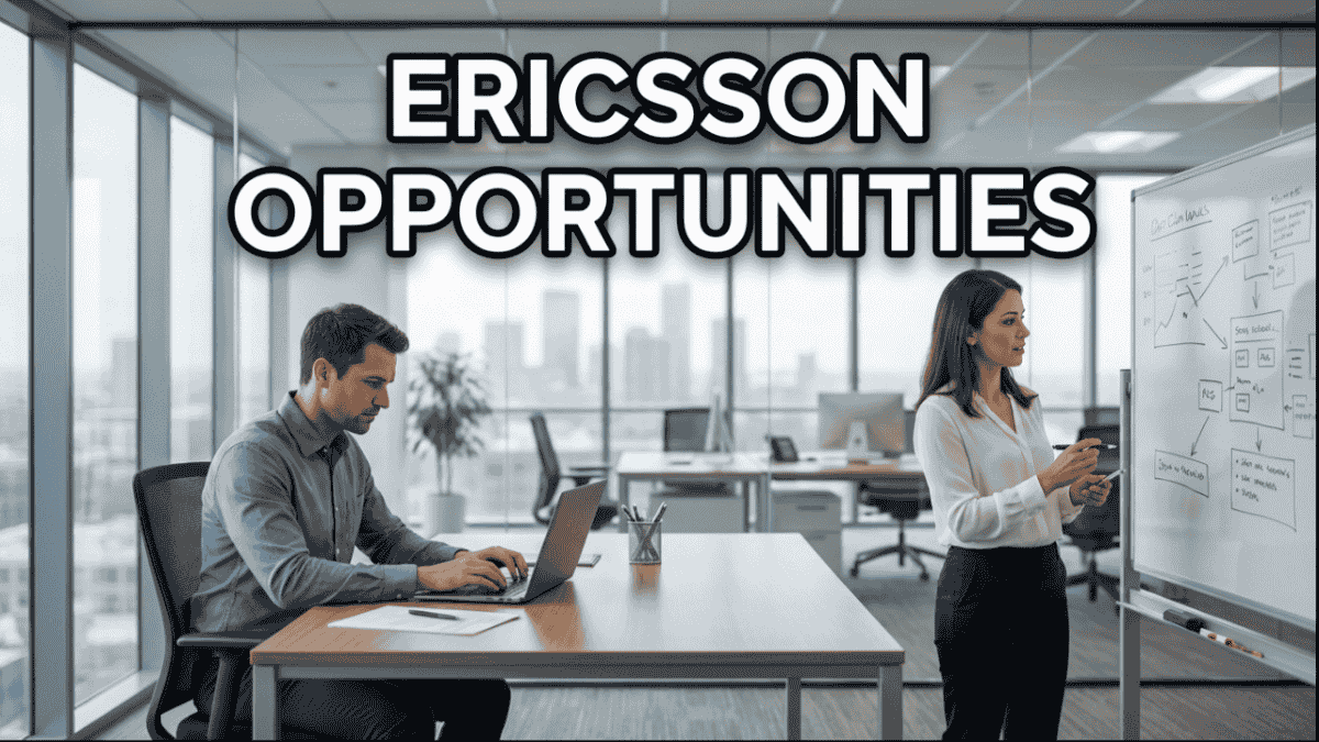 Ericsson Is Hiring for Multiple Roles