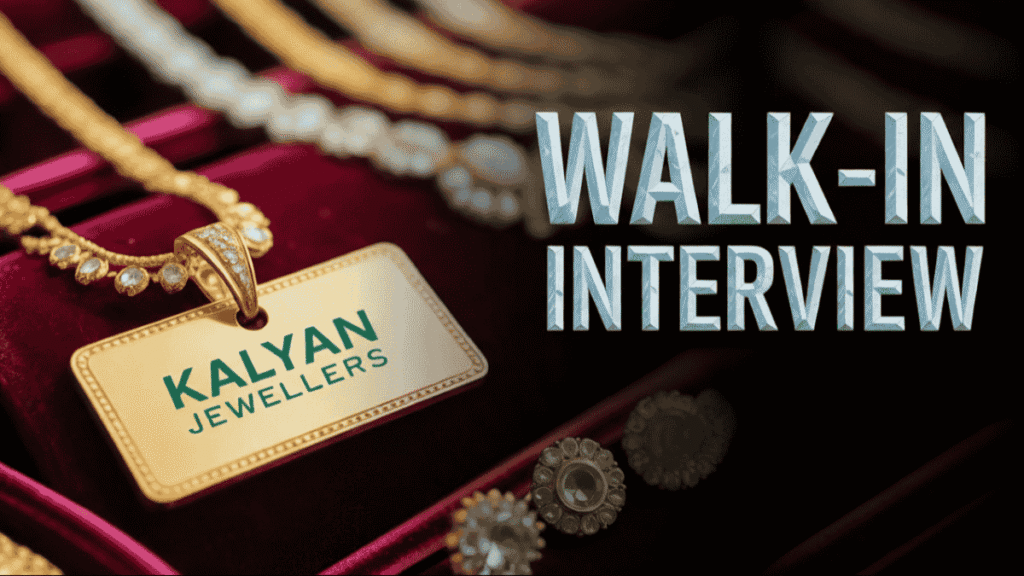 Kalyan Jewellers Job Opportunities