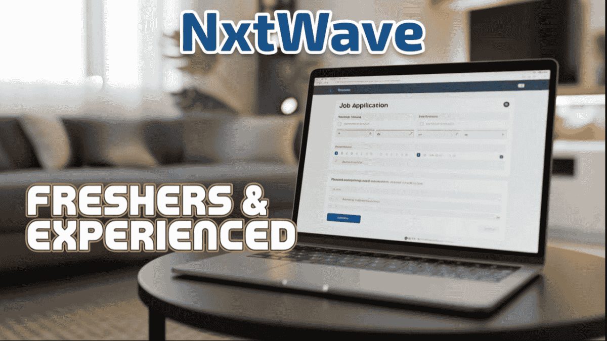 NxtWave Work From Home Jobs