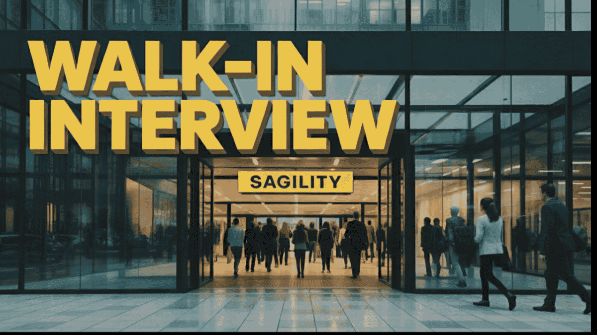 Sagility India Walk-In