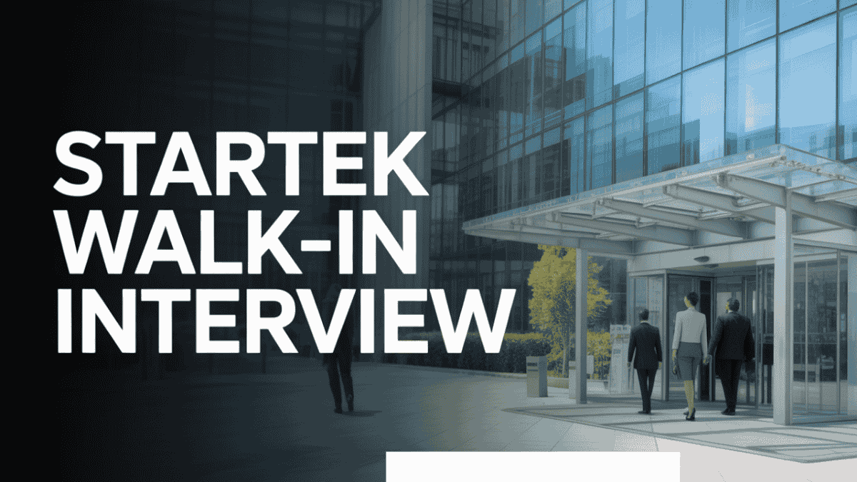 Startek Walk-In Interview