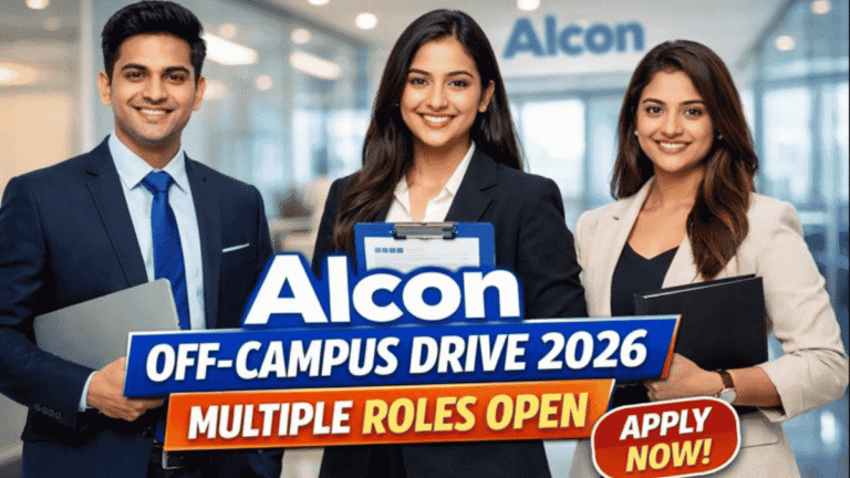 Alcon Off-Campus Drive 2026 | Apply for Multiple Roles Across Departments