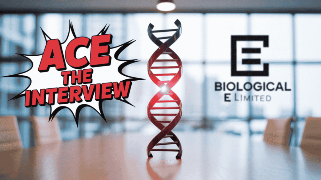 Biological E Limited Walk-In Interview