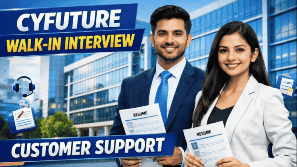 Cyfuture Walk-In Interview