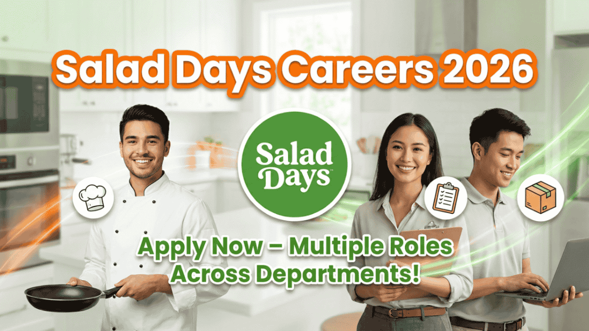 Salad Days Careers 2026