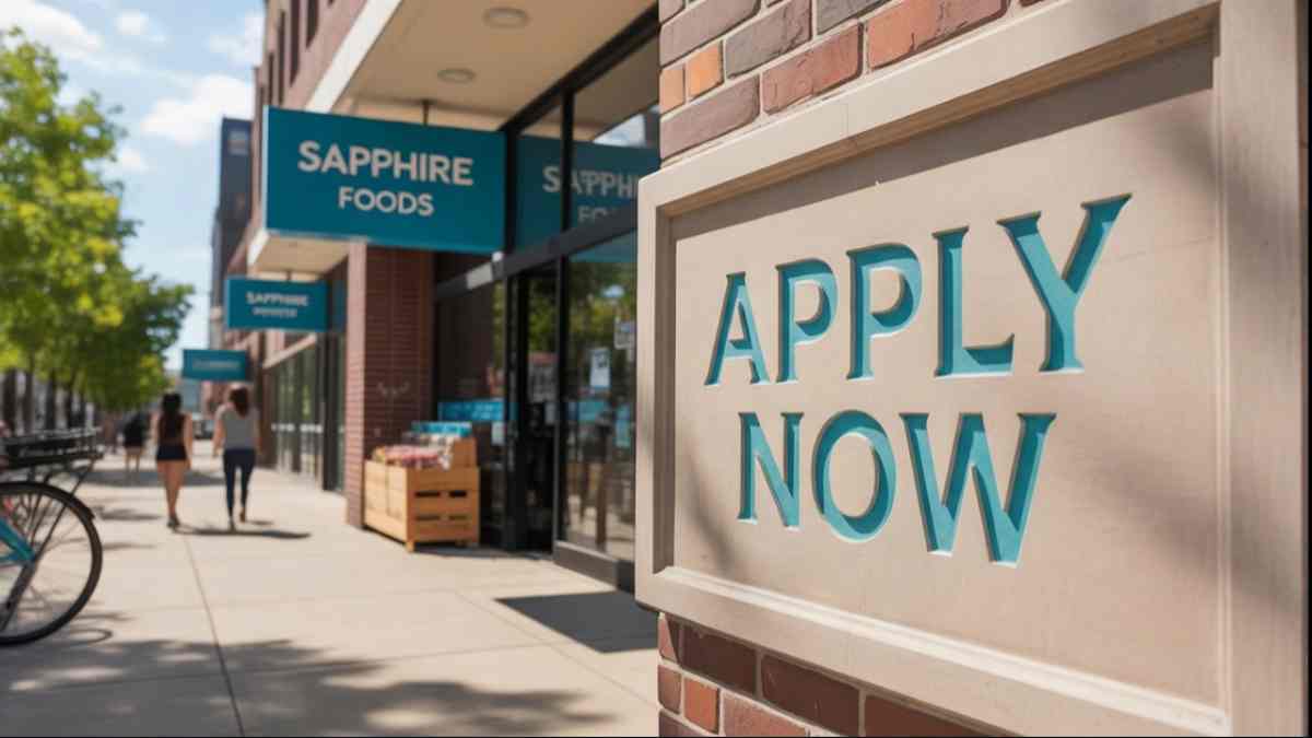 Sapphire Foods store Off-Campus 2025