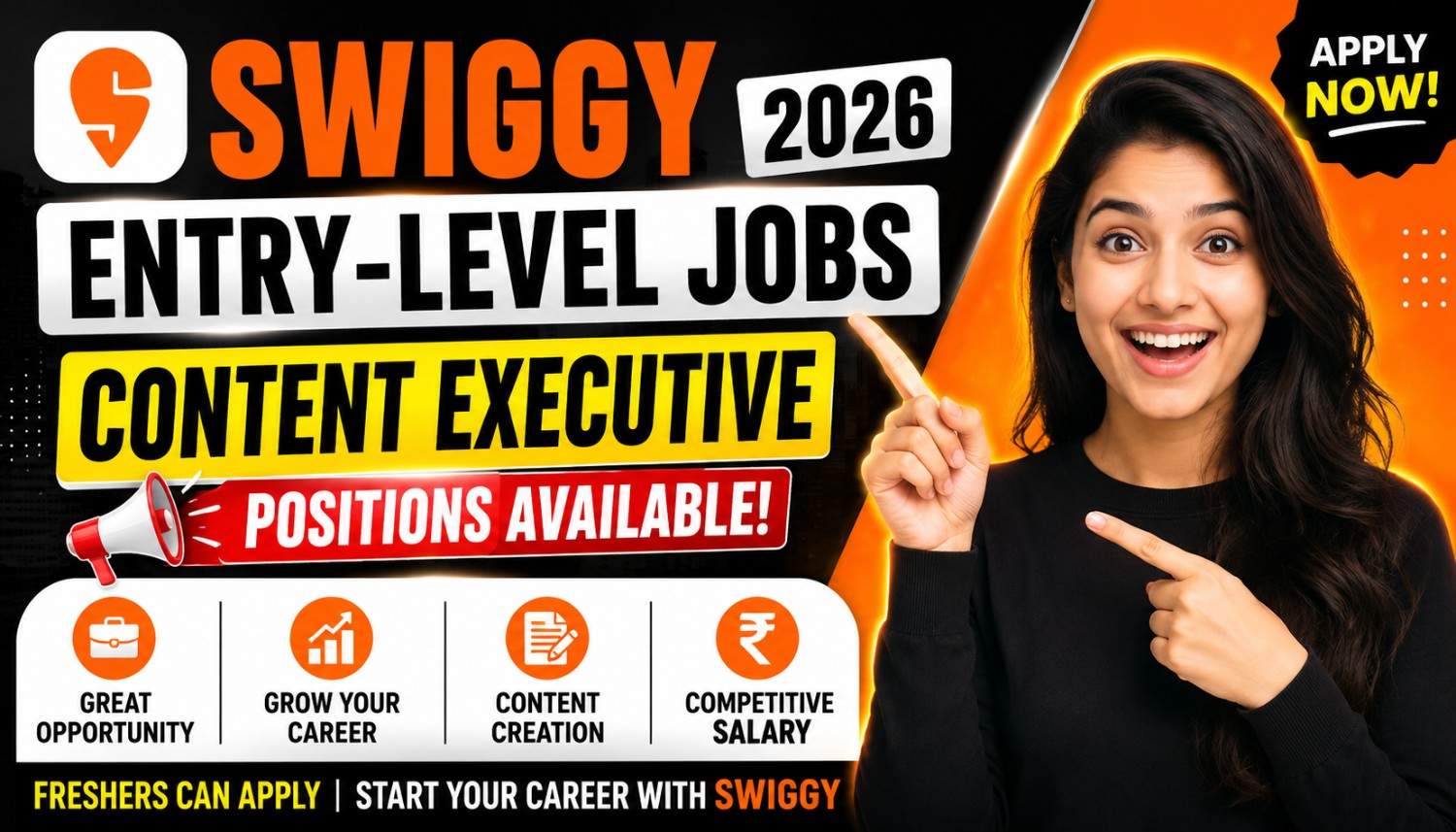 Swiggy Entry-Level Jobs 2026