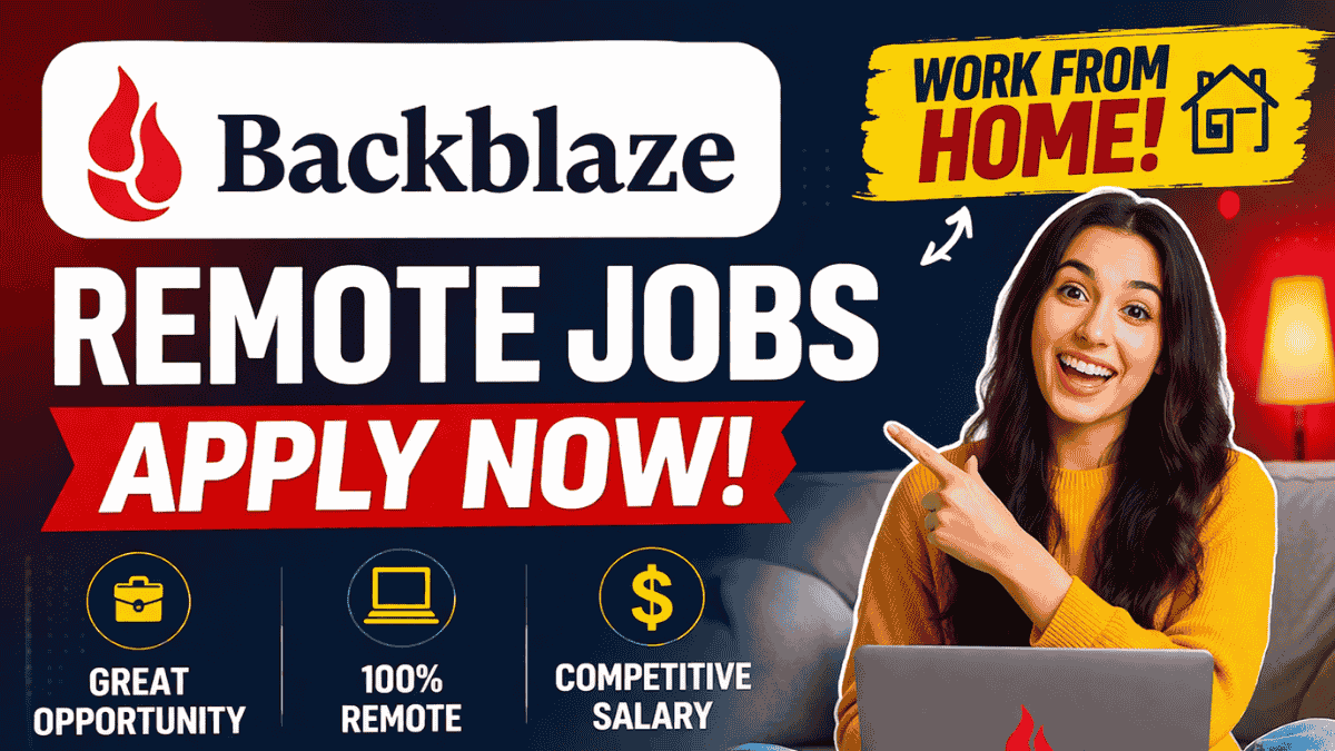 Backblaze Work from Home Jobs