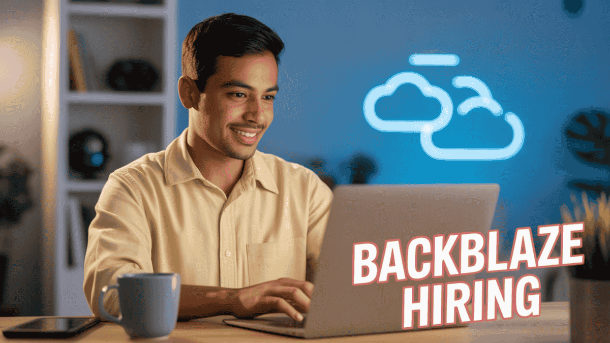Backblaze Work from Home Jobs