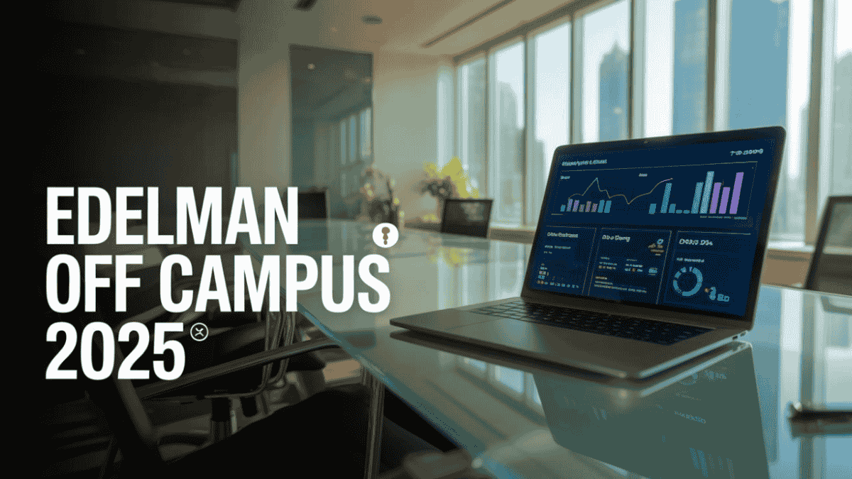 Edelman Off Campus Jobs 2025
