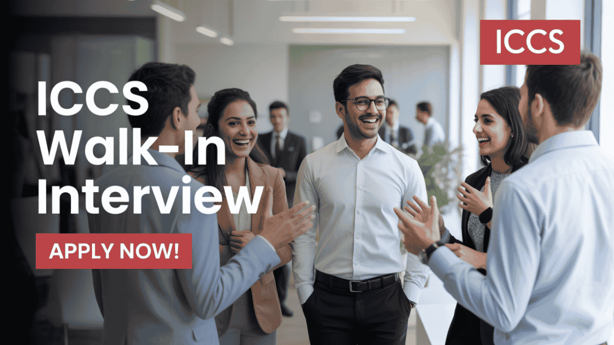 ICCS Walk-In Opportunity