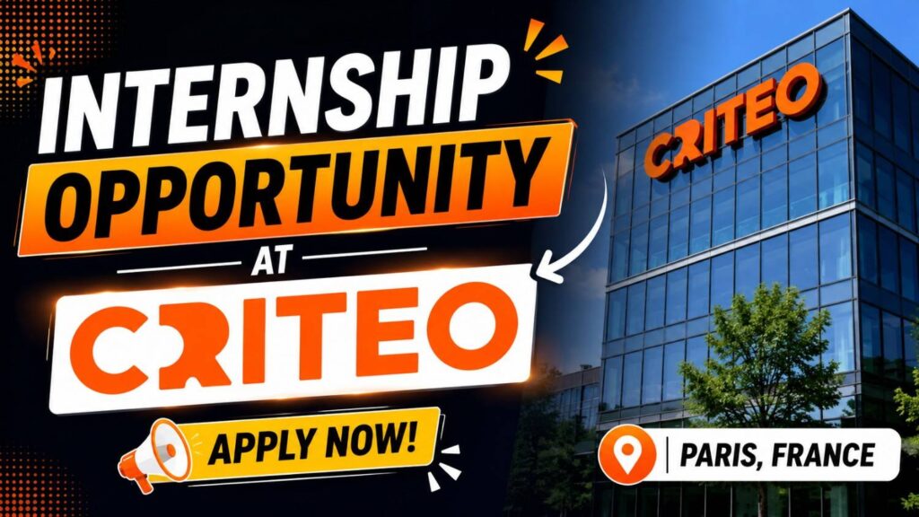 Internship Opportunity at Criteo