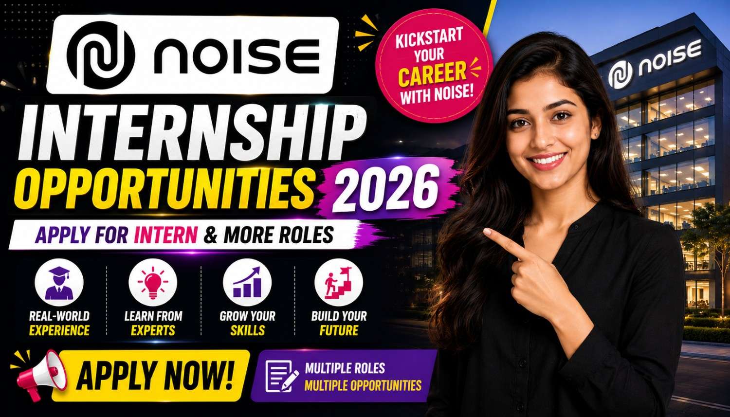 Noise Internship Opportunities 2026