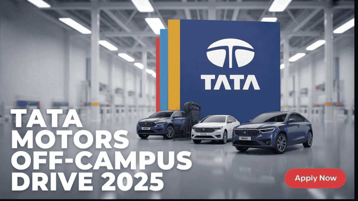 Tata Motors Off-Campus Drive 2025